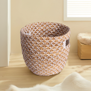 Cesta de lavandería moderna y ecológica para bebés con asas, perfecta para guardería, hecha en Vietnam - Product Image 6