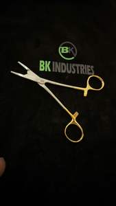 Ciseaux chirurgicaux en gros T/C Olsen Hegar Porte-aiguilles 6,5 pouces avec inserts en carbure de tungstène - Product Image 2