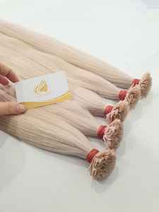 Extensiones de Cabello Remy de Alta Calidad, Pre-Adheridas con Puntas de Queratina Nano, Cutícula Alineada, Doble Trama a Máquina, Todos los Colores, Vietnam, MOQ - Product Image 4