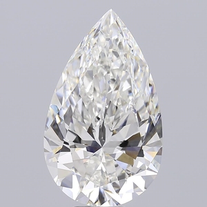 Diamant cultivé en laboratoire certifié IGI 10,42 carats, taille poire, VS1, haute qualité et polyvalent - Product Image 1