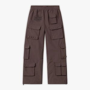 Custom Casual Wear Track Pants Loose Baggy Wide Leg <b>Light</b> Weight Windproof Mens Vintage Cargo Track Pants Men's <b>Trousers</b> - Product Image 1