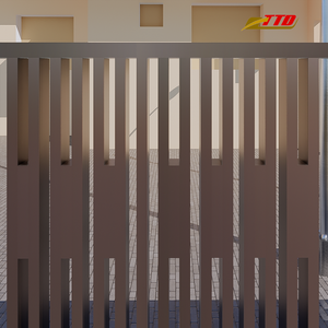 Premium Wrought Iron Fence Metal for Outdoor Fence Panels Garden <b>Privacy</b> Fence with Fence Post Trellis and Fence Decoration - Product Image 6