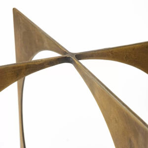 Escultura Metálica Decorativa en Oferta, Estatua Artística para Sala de Estar, Oficina, Decoración del Hogar, Diseño Geométrico, Decoración de Interiores de Lujo, Regalo - Product Image 4