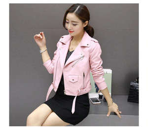 OEM Factory Price Women's Suede Leather Jacket Casual Jacket Private Label Bulk Supply Worldwide - Product Image 3