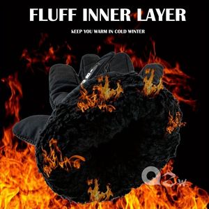 Guanti Termici di Alta Qualità per Uomo, per Sci e Snowboard, Antivento, per Climi Freddi, Lavoro e Guida, con Controllo Touch Screen e Rinforzati - Product Image 4