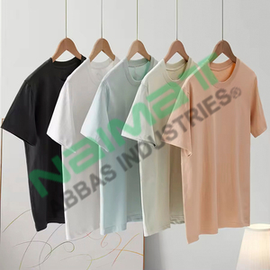 Camisetas de Manga Corta para Hombre al por Mayor, 100% Algodón, 220 Gramos, Diseño Sólido, Impresión Serigráfica - Product Image 5
