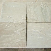Dalles et carreaux en pierre naturelle grès gris durable pour l'architecture de style patrimonial