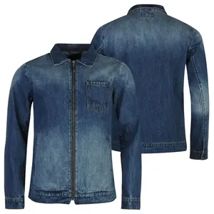 Vestes en jean délavé XMA de haute qualité, respirantes, style hip-hop printanier, coupe régulière, fermeture boutonnée, pour hommes et femmes - Product Image 5