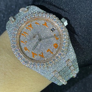 Relojes de Edición Limitada de Acero Inoxidable, Mecánicos Automáticos, Estilo Hip Hop Clásico, Unisex, con Joyas de Belleza Hechas a Mano - Product Image 5