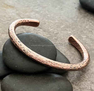 Handmade <b>Pure</b> Solid <b>Copper</b> <b>Bracelet</b> Best Price Fashion Bangles <b>Copper</b> Charm Bangle - Product Image 2