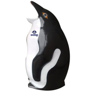 2026 Cute Animal Shape Fiberglass Dustbin Outdoor Waste <b>Bin</b> Recycling Use Me Design Decorative Indoor Outdoor - Product Image 2