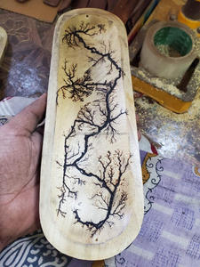 Brûleur d'encens en bois fabriqué à la main de l'artisanat exquis de l'Inde encens en gros à vendre en vrac - Product Image 3