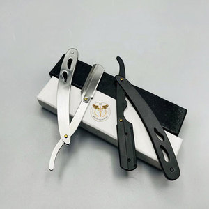 Barber Straight <b>Razor</b> Set Stainless Steel Folding Safety <b>Razor</b> Replaceable Blade Manual Shaving Tool Luxury Salon <b>Men</b> Grooming - Product Image 3