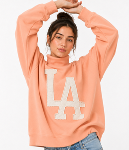 Sudadera de Felpa con Cuello Alto para Mujer, Talla Grande, Logotipo Personalizado, Algodón Suave, Corte Holgado, para Invierno y Uso Diario - Product Image 4