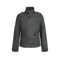 Veste décontractée pour homme à col montant, avec logo personnalisé, en matériaux de qualité supérieure, style vintage, pour le travail et la mode en extérieur, idéale pour le quotidien