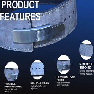 Ceinture de soutien lombaire réglable en néoprène pour l'entraînement musculaire et la musculation, respirante, avec fermeture auto-agrippante, unisexe - Product Image 6