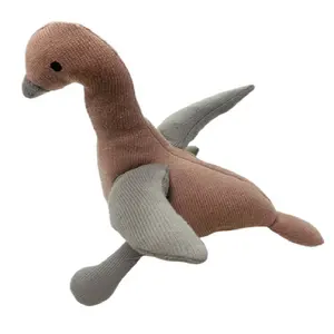 Pássaro forma Pet brinquedo artesanal malha macio cão brinquedos durável mastigável jogando atacadista melhor preço