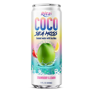 Rita Coco Agua de Coco en Lata con Sabor a Piña y Jengibre 325ml, Bebida, Proveedor Mayorista, OEM, ODM - Product Image 3