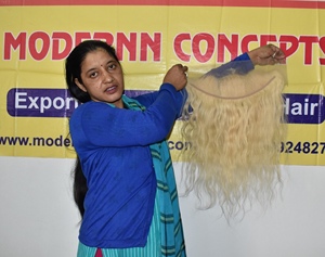 ผมต่อชาวพม่าดิบ13*4สำหรับผู้หญิงผมบลอนด์หยักด้านหน้าสีธรรมชาติ30นิ้วผมมนุษย์ชาวเวียดนามดิบ - Product Image 4