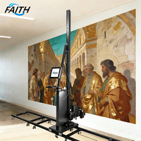 Sistema de Impresión de Alta Eficiencia Faith Advanced Ink System, Equipo de Impresión Mural para Decoración de Hoteles