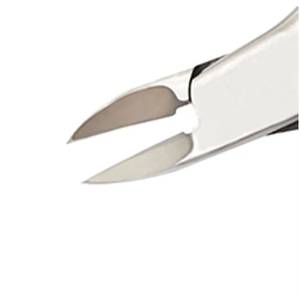 Stainless Steel <b>Nail</b> Clipper Flat Blade Sharp Tip Durable Red Handle Finger <b>Nail</b> <b>Tool</b> Adult Use Simple Style - Product Image 5
