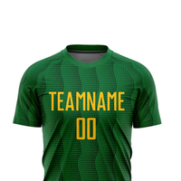 Setelan Jersey dan Celana Pendek Sepak Bola Cetak Berkualitas Premium dengan Warna yang Dapat Disesuaikan 100% Poliester Desain Unisex
