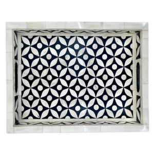 Bandeja de Hueso de Camello Natural Azul de la Mejor Calidad, Mini Bandeja de Servicio de Madera, Modelo Lametierartz LMA884, para Eventos Gastronómicos - Product Image 6