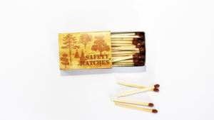 Cerillas de Seguridad Ecológicas para el Hogar, Caja de Cerillas con Impresión, Tamaño 51x35x14mm, 40 Cerillas de Madera para Encender en la Cocina del Hogar - Product Image 5