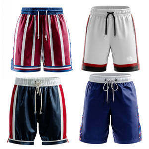 Pantalones Cortos Deportivos de Baloncesto Personalizados al por Mayor OEM ODM, con Cordón Ajustable, de Secado Rápido, Ropa Deportiva para Gimnasio, Fabricante de Ropa Deportiva - Product Image 1