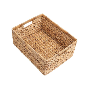 Cestas de Jacinto de Agua Duraderas de Alta Calidad, Proveedor Mayorista, Hechas a Mano, Naturales, Ecológicas, de Vietnam - Product Image 3