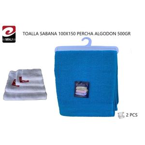 Ensemble de serviettes de bain 100x150 avec crochet Toalla Sabana Con Percha - Product Image 2