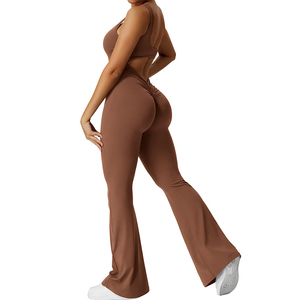 Nuevo Mono de Yoga para Mujer, de una Pieza, con Tirantes, Control de Abdomen, para Gimnasio, Ejercicio y Ropa Deportiva - Product Image 2