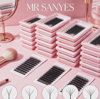 Extensions de cils personnalisables, best-sellers, prix d'usine premium, cheveux synthétiques doux, de matériaux de qualité pour de magnifiques cils