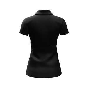 Chemise à manches courtes pour femme ZT Sportswear avec logo personnalisé, décontractée, pour le bureau, 100% polyester tricoté, respirante, écologique - Product Image 2