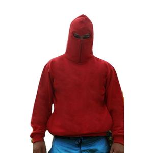 2024 nouvelle mode hommes Style personnalisé Ninja à capuche Ultra doux hiver respirant hommes coton polaire ninja à capuche prix bon marché - Product Image 4