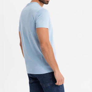 เสื้อยืดพิมพ์โลโก้ตามสั่ง ปี 2026 ผ้าฝ้าย 100% คุณภาพสูง ราคาถูก ดีไซน์ลำลอง รับผลิตแบบ OEM ขายส่งจากโรงงาน - Product Image 4