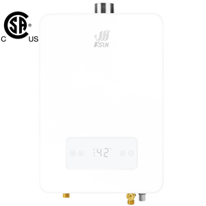 Calentador de Agua a Gas Natural de 16L con Bajo Contenido de NOx, Temperatura Constante, Ventilador de Extracción Forzada y Intercambiador de Calor de Cobre para Uso Doméstico - Product Image 1