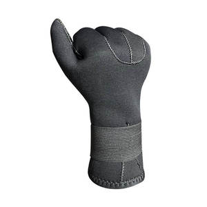 Good Quality Soft Comfortable Neoprene Anti-slip Waterproof Palm Diving Glove Adjustable Wrist <b>Strap</b> Hook Loop Closure Gloves - Product Image 4