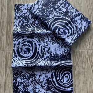 Tissu en mélange de coton et viscose à motif maille, imprimé wax africain et Ankara, pour vêtements féminins – Gaborone 2025 - Product Image 6