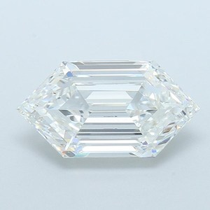 Diamant fantaisie hexagonal de 5,00 carats, couleur E, certifié IGI, clarté VVS2, diamants de laboratoire en vrac, diamant CVD, fournisseur en gros - Product Image 2