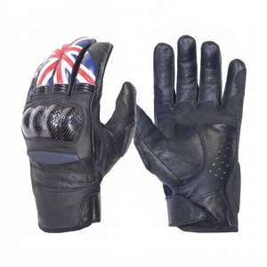 Guantes de Motocicleta de Cuero para Invierno, Unisex, Protección Completa para las Manos, para Motociclismo y Motocross - Product Image 1