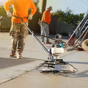 Ponceuse à béton professionnelle à moteur essence, diamètre de travail 600 mm, largeur de pavage 1000 mm, pour surfaces routières légères - Product Image 1
