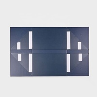 Scatola per Gioielli Magnetica Bianca di Alta Qualità con Doppia Porta, Confezione Rigida con Nastro, Laminazione Opaca e Rivestimento UV