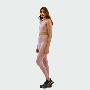 Custom Activewear Yoga Set Manufacturer Nylon Spandex Scrunch Butt High Waist Leggings Custom Logo <b>Low</b> MOQ Supplier - Product Image 3