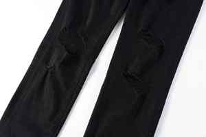 GENERSA SPORTS High Quality Lightweight Men's Straight Track Pants Autumn Hip Hop Style High Street Enzyme Wash <b>Elastic</b> <b>Waist</b> - Product Image 4