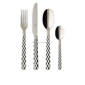 Ensemble de couverts de pays français et argenterie hôtels dîner ensemble de couverts décoratifs couverts graver détaillant conception décoration d'événement - Product Image 3