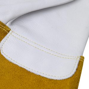 Gants de sécurité en cuir robustes sur mesure pour la soudure, résistants à la chaleur, anti-étincelles, équipement de protection, gants de travail, chasse LGW-0022 - Product Image 3