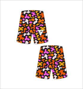 Pantalones Cortos de Baloncesto de Malla Sublimada Personalizados para Hombre, de Secado Rápido, para Entrenamiento, Gimnasio, Fitness, Deportes, con Estampado de Camuflaje Colorido y Abstracto - Product Image 1