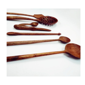 Natural Wooden <b>Serving</b> <b>Spoon</b> Acacia Kitchen Tool Dining Tableware Accessory Crafted In Vietnam - Product Image 1