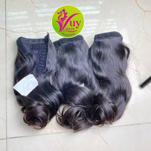 Vietnamese 100% <b>Real</b> Human <b>Hair</b> <b>Ponytail</b> Wholesale Natural Color Cheap Price Fast Shipping - Product Image 1